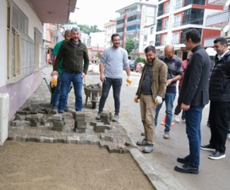 BAŞKAN KÖSE SAHA ÇALIŞMALARINI YERİNDE İNCELEDİ