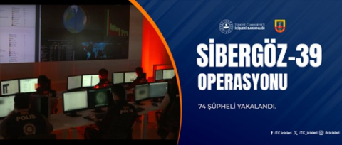 Sibergöz-39 operasyonlarında 74 şüphelinin gözaltında