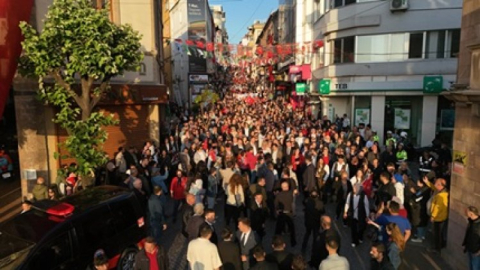 10 BİNLER YÜRÜDÜ, FESTİVAL ATEŞİ YAKILDI