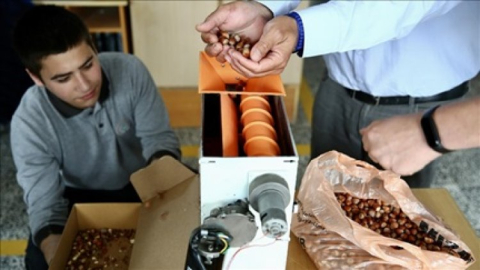 BATEM, tam otomatik fındık kırma makinesine patent aldı