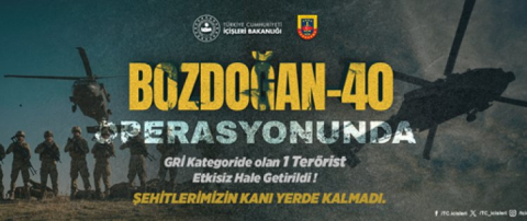 Bozdoğan-40" operasyonu