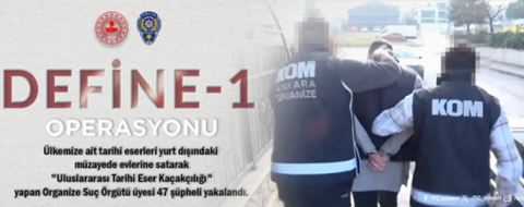 DEFİNE-1" operasyonları