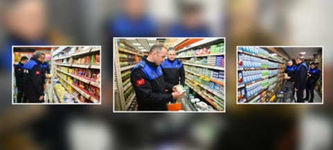 GİRESUN BELEDİYESİ’NDEN MARKETLERDE SIKI DENETİM