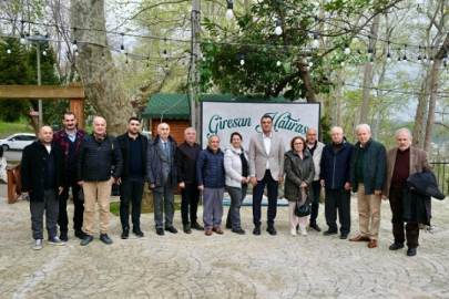 ANKARA GAZETECİLER CEMİYETİ TEMSİLCİLERİNİ AĞIRLADI