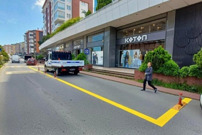 DURAK YERLERİ BELİRGİN HALE GETİRİLİYOR