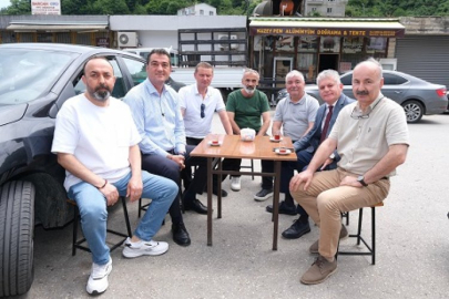 KÖSE KÜÇÜK SANAYİ SİTESİ ESNAFLARIYLA BULUŞTU