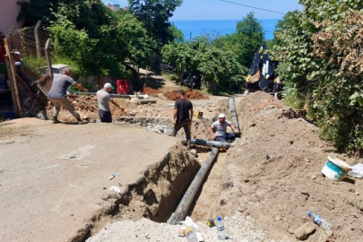 3 BİN METRELİK YENİ İÇME SUYU HATTI