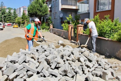 BELEDİYE EKİPLERİNDEN HIZLI ÇÖZÜM