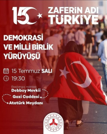 Demokrasi ve Milli Birlik Yürüyüşü