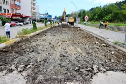 PAZAR CADDESİ ASFALTLAMA ÇALIŞMALARI
