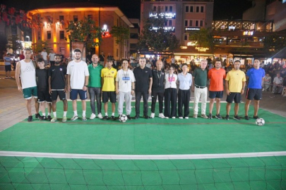 GİRESUN’DA AYAK TENİSİ TURNUVASI SONA ERDİ