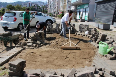 GİRESUN BELEDİYESİ ŞEHİR GENELİNDE ÇALIŞMALARINI SÜRDÜRÜYOR