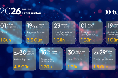 İşte 2026 Yılı İçin Resmi Tatil Listesi ve Rota Önerileri