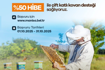 Manisa'da Üreticilere Yüzde 50 Hibeli Kovan Desteği