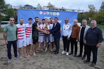 PLAJ FUTBOLUNDA SAHİLSPOR ŞAMPİYON OLDU