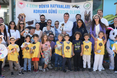 KÜÇÜKLER DOST HAYVANLARLA BULUŞTU