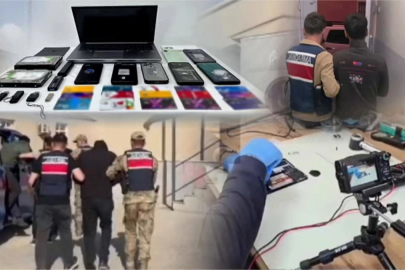 Giresun operasyon merkezinde Siber dolandırıcılığa 9 ilde 61 gözaltı!