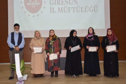Başarı gösteren din görevlileri ödüllendirildi