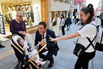 HALKIN BAŞKANI YİNE HALKIN ARASINDA