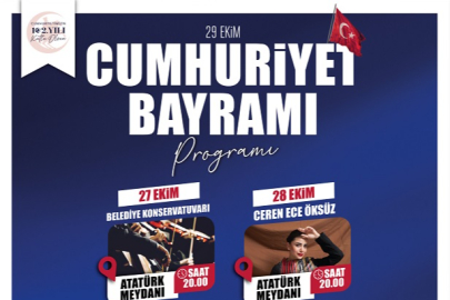 GİRESUN BELEDİYESİ’NDEN DOPDOLU 29 EKİM ETKİNLİKLERİ