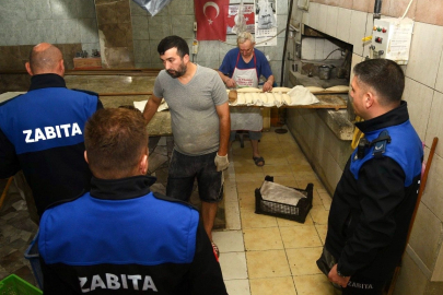 Fırınlara zabıtadan şok baskın