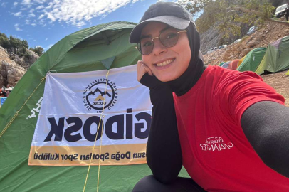 Aynur Öksüz Köklüce Tırmanış Festivali’nde Giresun adına yer aldı