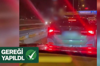Kadın sürücüye saldıran trafik zorbası yakalandı