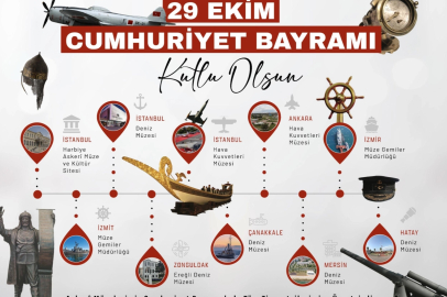 29 Ekim’de askeri müzeler ücretsiz