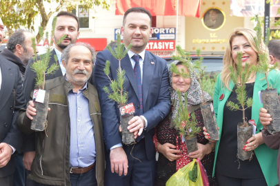 GÖRELE'DE 29 EKİM COŞKUSU FİDAN DİKİMİYLE YAŞANDI!