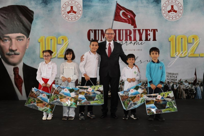 Giresun'da Cumhuriyetin 102. Yaşı Büyük Coşkuyla Kutlandı