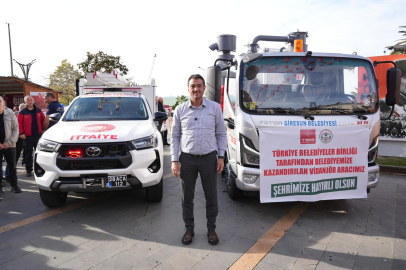 JAPONYA'DAN GİRESUN BELEDİYESİ’NE ARAÇ HİBESİ