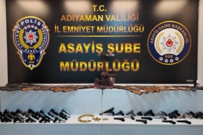 Adıyaman merkezli operasyon: 34 kişilik suç örgütü çökertildi