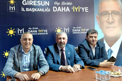 GİRESUN İYİ PARTİ İL BAŞKANLIĞI İÇİN İLK ADAY: AHMET MEMİŞ