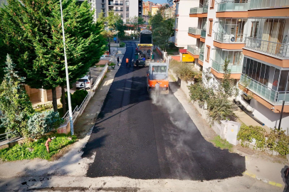 ASFALTLAMA ÇALIŞMALARI GAZİLER MAHALLESİ’NDE