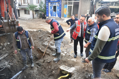 GÖRELE  KUMYALI MAHALLESİNE  HİZMET ATAĞI