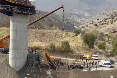 Diyarbakır Kulp’ta köprü inşaatında iş kazası: 4 işçi ölü, 1 ağır yaralı