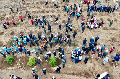 Giresun’da “Geleceğe Nefes” Organizasyonu ile Fidanlar Toprakla Buluştu