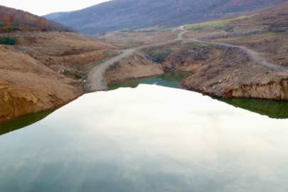 Ordu Korgan Barajı'nda su tutumuna başlandı