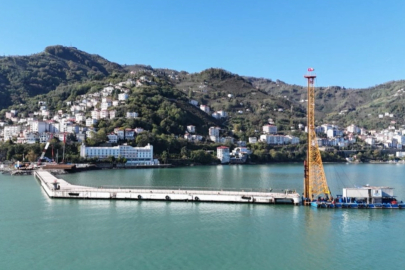 Ordu Altınordu rıhtımı uzatılıyor