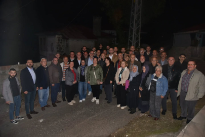 BAŞKAN HASBİ DEDE ZİYARETLERİNE DEVAM EDİYOR