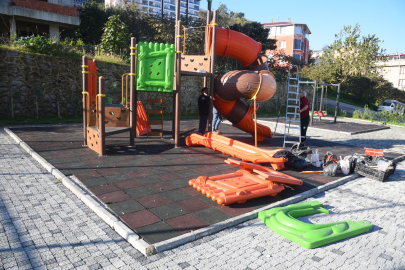 GİRESUN BELEDİYESİ PARKLARDA YENİLENME ÇALIŞMALARI BAŞLATTI