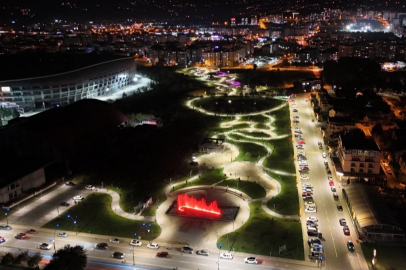 Ordu'da Durugöl, gece görünümüyle hayran bırakıyor