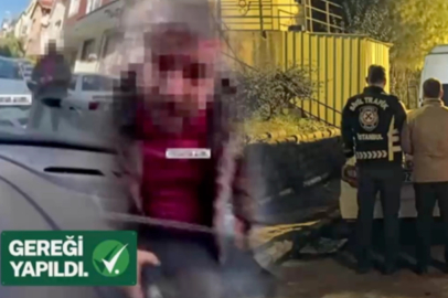 Ters yönde dehşet saçan sürücü yakalandı! Gereği yapıldı!