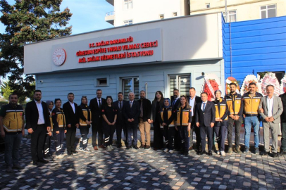 Espiye 1 Nolu Yılmaz Cebeci Acil Sağlık Hizmetleri İstasyonu Açıldı