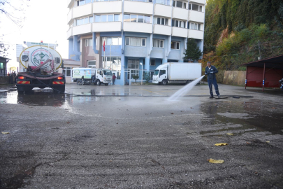 GİRESUN'DA TEMİZLİK ÇALIŞMALARI ARTIRILDI