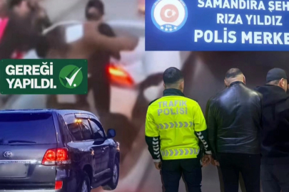 İstanbul'da ters yönde gidip saldıran sürücüler yakalandı..