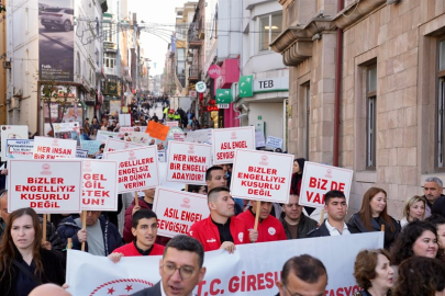 GİRESUN’DA 3 ARALIK ENGELLİLER GÜNÜ YÜRÜYÜŞÜ 