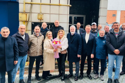 CHP GİRESUN İL YÖNETİMİ’NDEN SENDİKALARA DAYANIŞMA ZİYARETİ