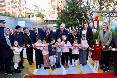 GİRESUN ÇOCUK TRAFİK EĞİTİM PARKI AÇILDI