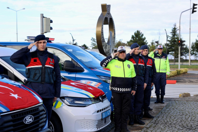 GİRESUN'DA GÜVENLİK GÜÇLERİNE 92 YENİ ARAÇ TAHSİS EDİLDİ